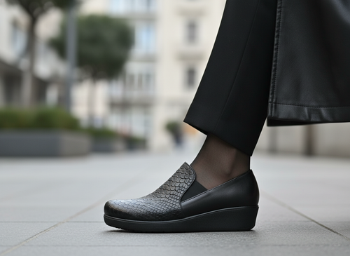 کفش طبی زنانه مدل ماهی